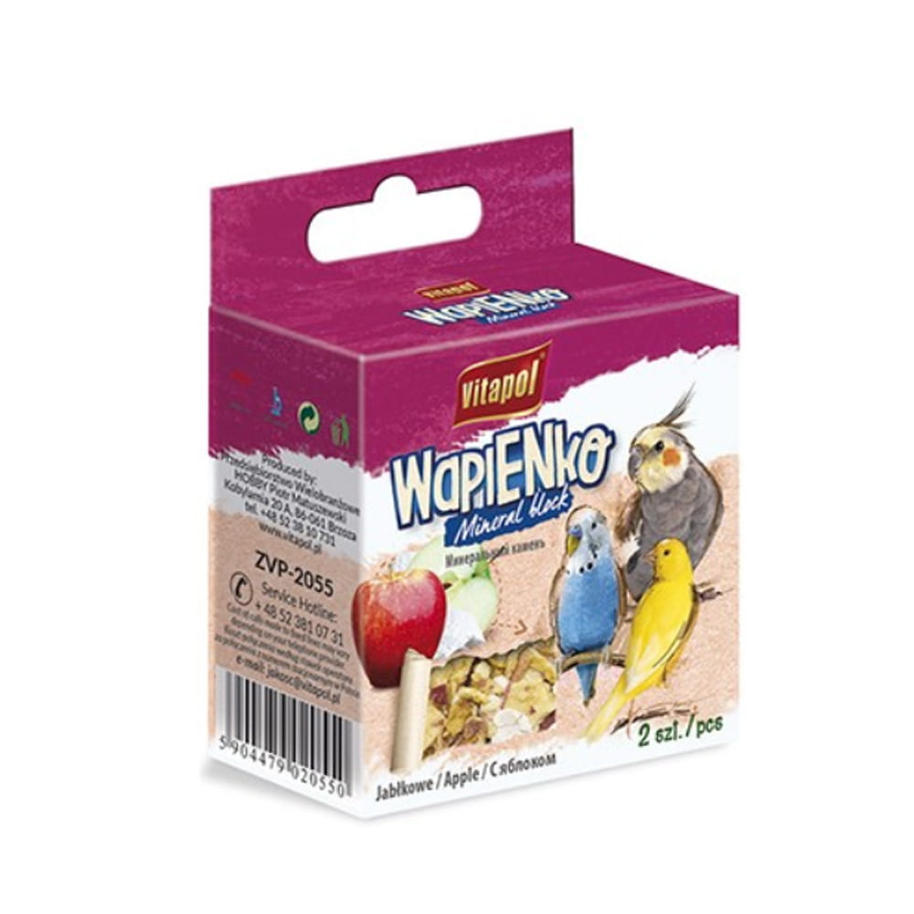 Vitapol Kostka Wapienna Dla Ptaków Jabłko 35g